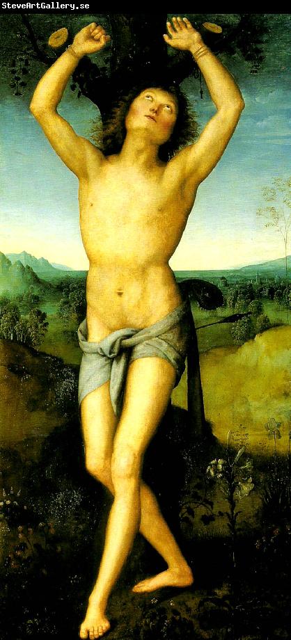 Pietro Perugino st sebastian